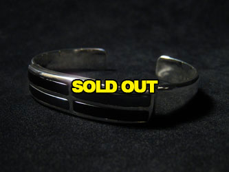 2×2ストーン・バングル(オニキス×ヘマタイト)