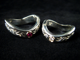 �����͗l&infin;�V���o�[�����O