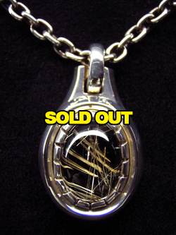 ルチルクォーツ・ペンダントTypeB