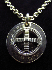 �V���o�[���f�B�X���z�C�[���s�[�X�R�C��2�A�y���_���g