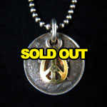 18���`���[���V���o�[�R�C��2�A�l�b�N���X�i�s�[�X�}�[�N�j