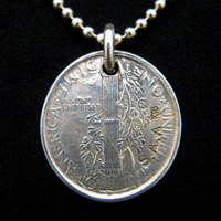 18���`���[���E�V���o�[�R�C��2�A�l�b�N���X�i�s�[�X�}�[�N�j