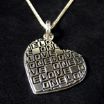 ONE LOVE �l�b�N���X�i�n�[�g�j