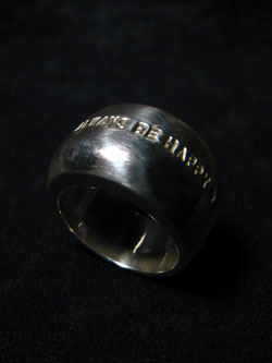 ALWAYS BE HAPPY RING